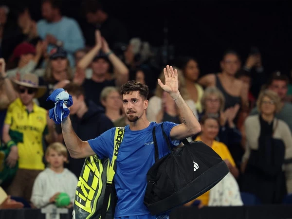 Bertemu di Australian Open, Melbourne musim 2025, Thanasi Kokkinakis dan Jack Draper melakoni laga klasik di John Cain Arena