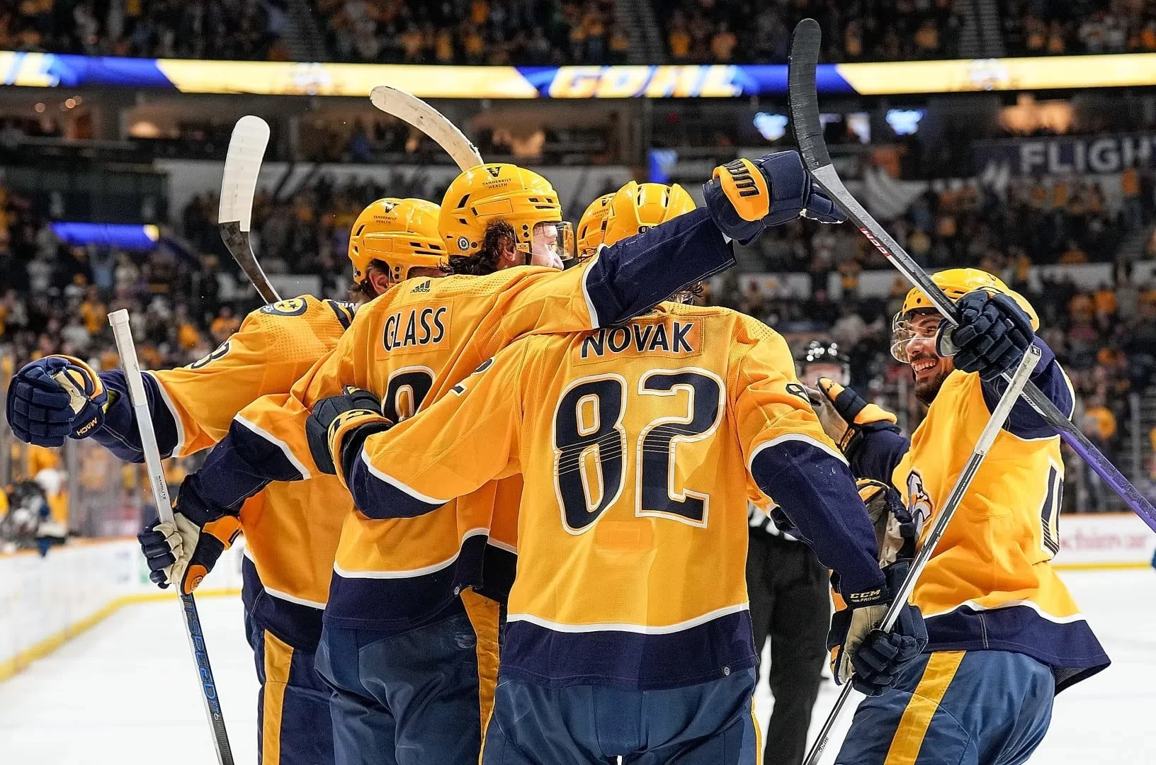 Nashville Predators berhasil memperpanjang kemenangan beruntun