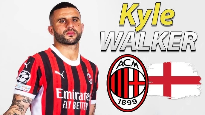 Resmi! Kyle Walker Jadi Pemain AC Milan