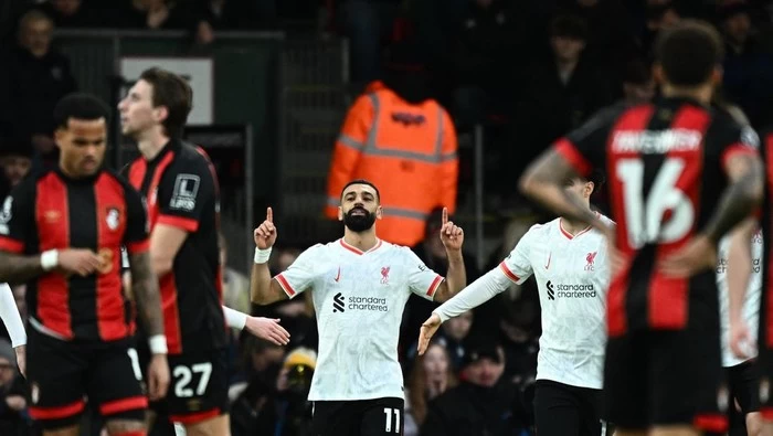 Bournemouth Vs Liverpool: Salah Jadi Pembeda