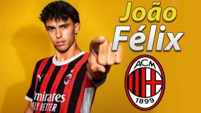 AC Milan Resmi Perkenalkan Joao Felix